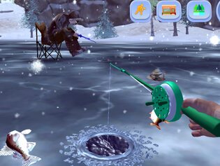 United Kigdom - ice fishing